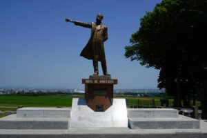 Statute of William S Clark in Sapporo, Hokkaido